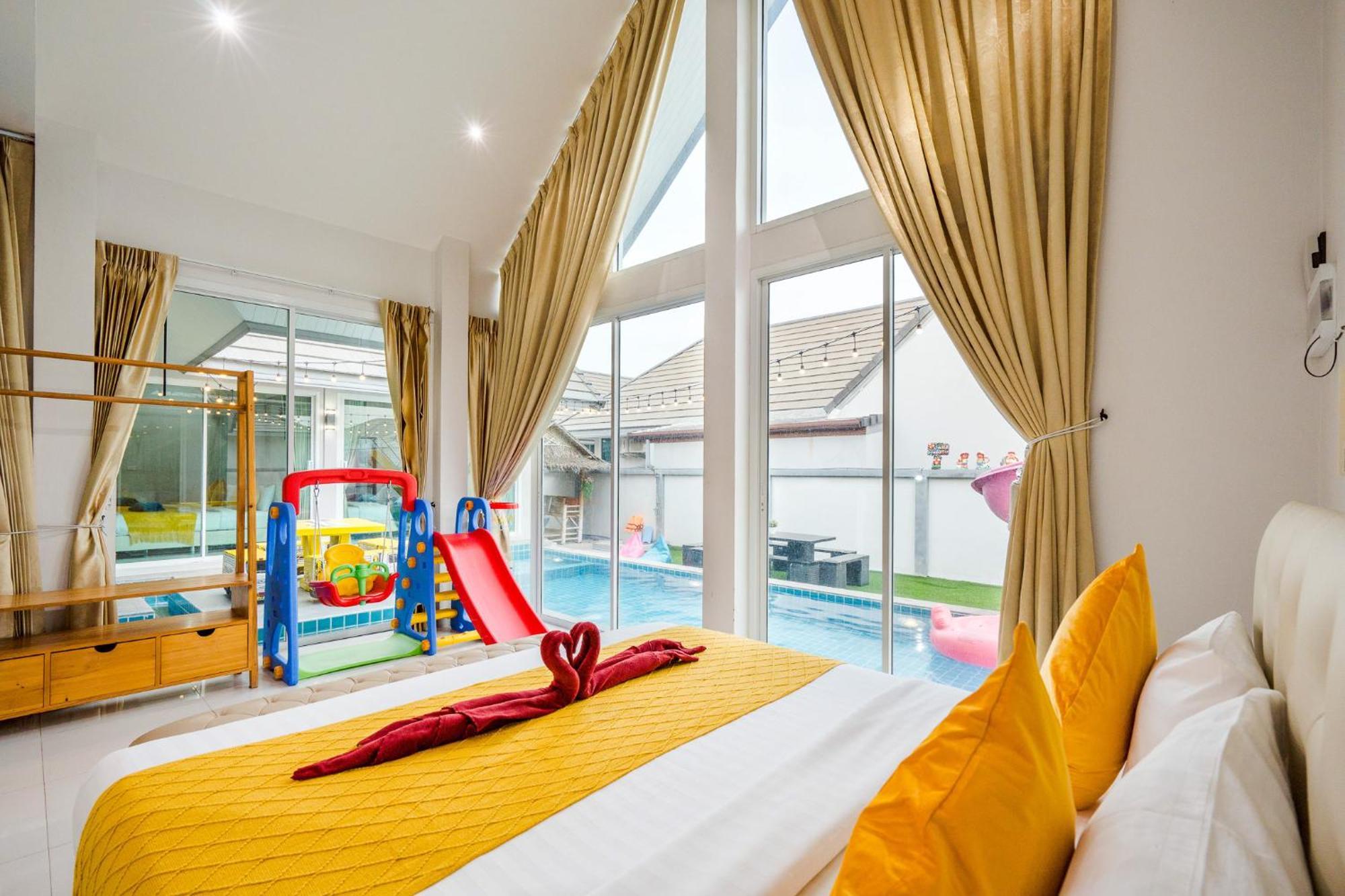M4 Billion Pool Villa Csaam Kültér fotó